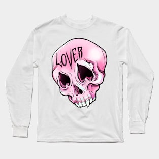 Lover Skull Long Sleeve T-Shirt